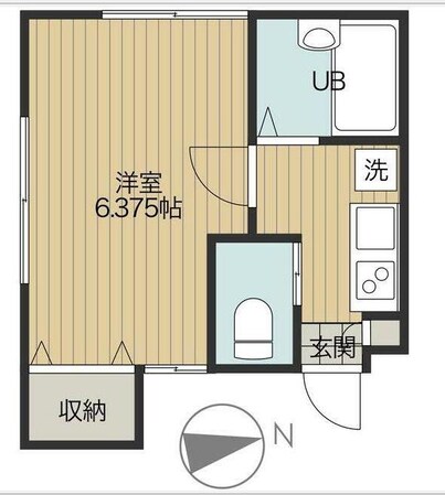 駒込駅 徒歩8分 1階の物件間取画像